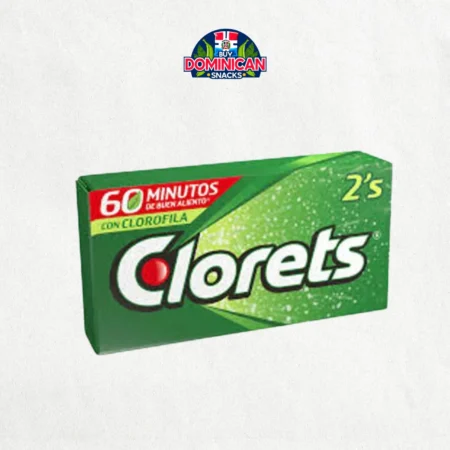 Chiclet clorets